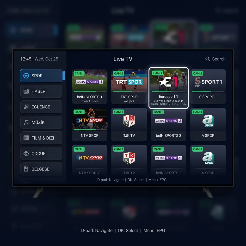 IPTV & M3U Player - ACIPTV screenshot