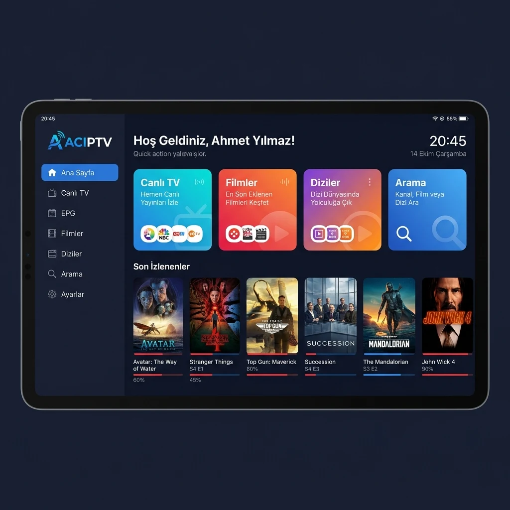IPTV & M3U Player - ACIPTV screenshot