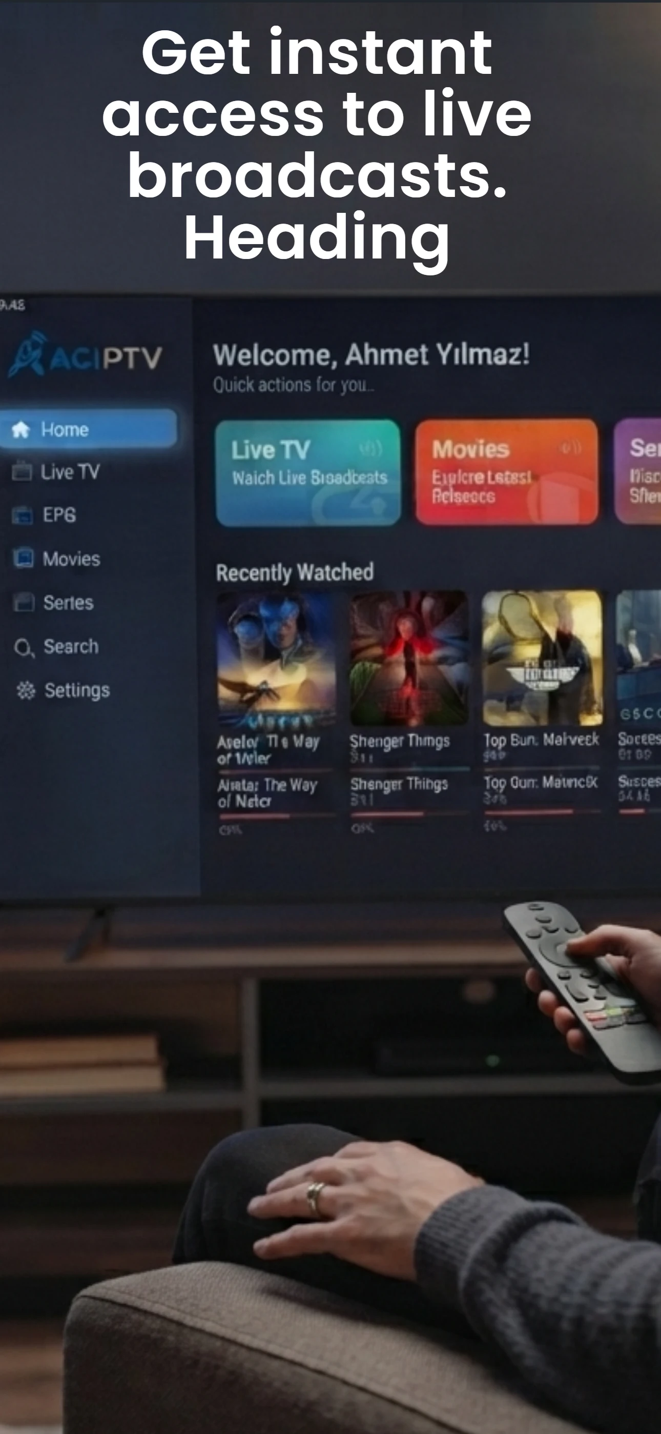 IPTV & M3U Player - ACIPTV screenshot