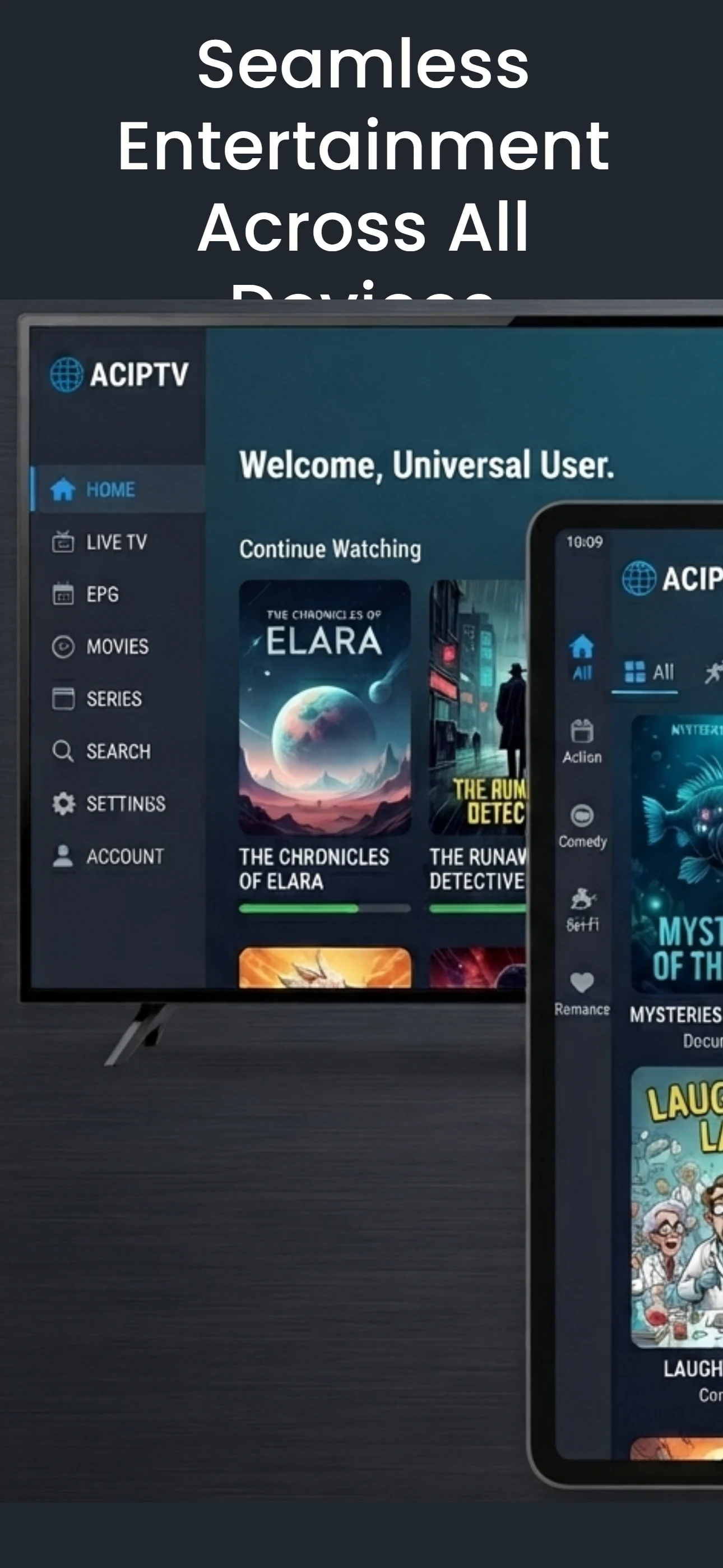IPTV & M3U Player - ACIPTV screenshot